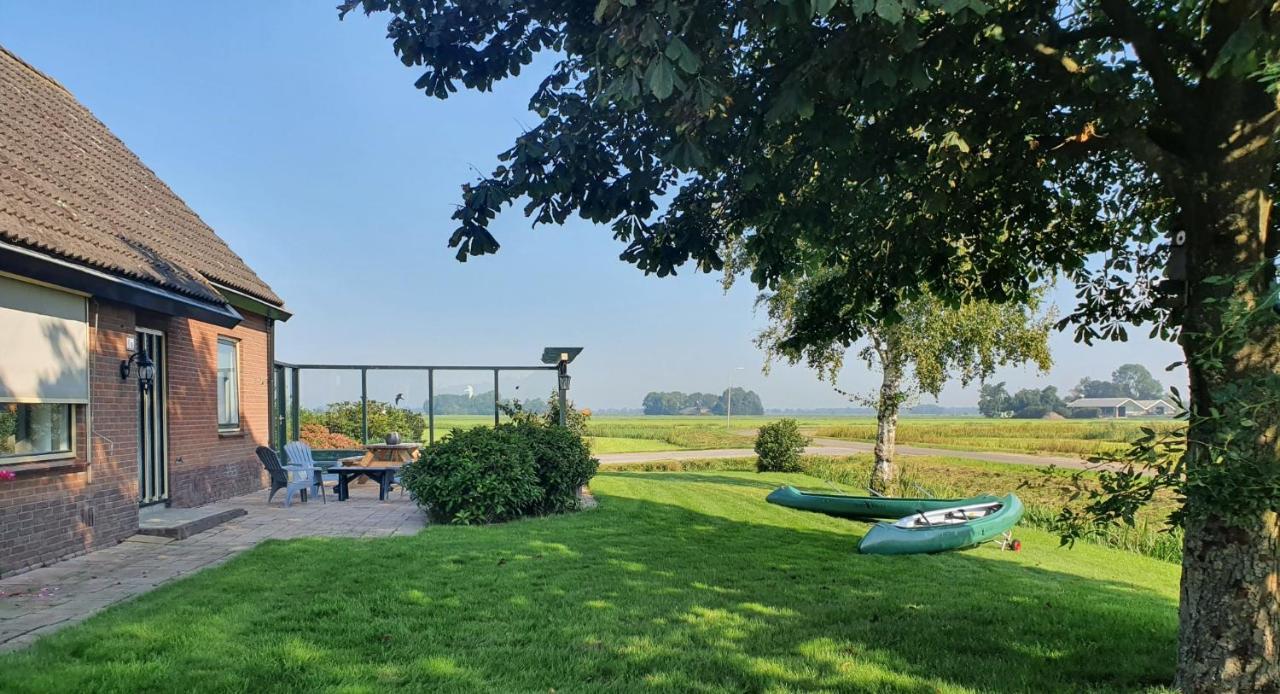 Vakantiehuisje 'T Wiede Blokzijl Esterno foto
